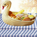 Eco-friendly Woven Basket Storage Basket Imitation Rattan Woven Basket Anim B4C2