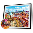 5D Diamond Painting DIY Full Drill Landscape Picture Cross Stitch (K909) A