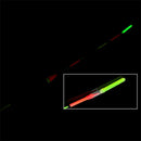 50 PCS Fishing Lightstick Float Fluorescent Light Glow Sticks 30M Visibility ST