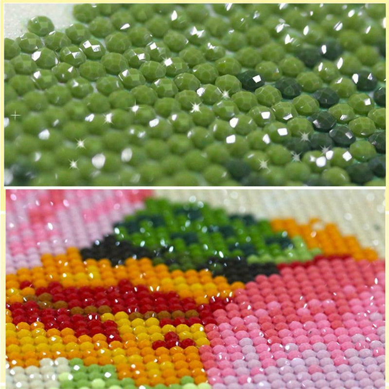 5D DIY Full Drill Diamond Painting Cup Cross Stitch Embroidery Mosaic Kit