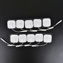 10pcs tens square electrode pad electrode patch for machine ON