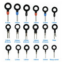 92 Pcs Car Terminal Removal Tool Wire Connector Extractor Puller Release Pin Kit