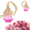 Air Freshener Car Perfume Hanging Printed Fragrance Diffuser Bottle