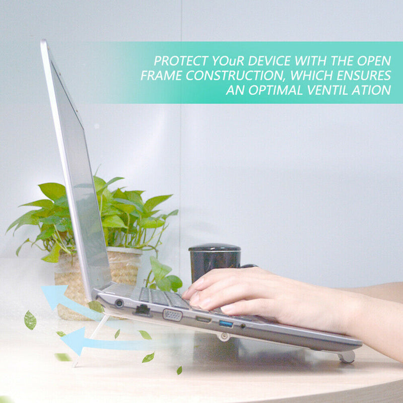 Laptop stand foldable and portable laptop stand portable tablet stand portable