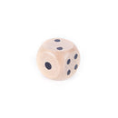 10Pcs Wood Dice 20Mm Kid Toys Game 6 Sided Dice Point Style Set OZ