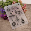 DIY Scrapbooking Plastic Embossing Template Folder Stencil for Album Card