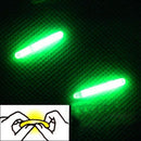 50x Fishing Fluorescent Lightstick Night Light Float Clip Glow in Dark Stick