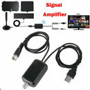 Digital Antenna TV Amplifier Sky wire HDTV Signal Booster 25dB High Gain Boost