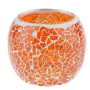 Moroccan Mosaic Glass Candle Tea Light Holder Candelabra Candlestick 3''