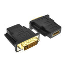 DVI 24+1 Pin to HDMI Adapter Converter Male DVI 24+1 to Female HDMI Converter