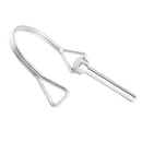 1pc Wire Lock Pin, 1/4" 6mm Heavy Duty Safety Coupler Shaft Locking Pin Hitch