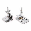 One Pair Zinc Alloy Butterfly Hinge Clamps DIY Fixing Screen Tool Clip Hardware