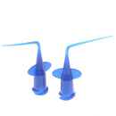 Dental disposable syringe tip dental irrigation tips 50pcs bag blue M&E