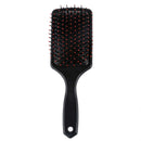 Large massage with brush for straight or curly hair Black Handle Head R1V9
