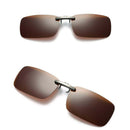 3Pcs Polarized Clip On Sunglass Driving Day Night Vision Lens for Men Women