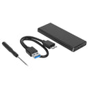 USB 3.0 to NGFF M.2 Adapter Hard Drive Enclosure External Hard Disk Case