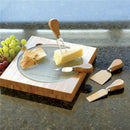 Cheese Cutter Blade Board & Cutter Kit Cake Dofu Butter Slicer Fork Scoop Set