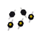 5Pcs Flashlights Switch Self-locking Round Twisted Switch DIYs Electroni BX