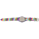 Women Silicone Crystal Bling Analog Digital Quartz Wrist Watch Color:Pink