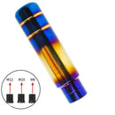 Bride Aluminum Burnt Blue Universal Gear Shift Shifter Knob Head 130mm T5M9