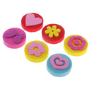 12Pcs Sponge Painting Brush Sponge Stampers Kids DIY Graffiti Drawing Craft Toys