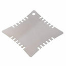 2Pcs Guitar Fingerboard Fretboard Measuring Profession Tool Set Stainless NDF