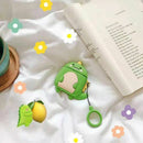 Cartoon Dinosaur Pattern Silicone Protective Case Shockproof Cover for Airpods