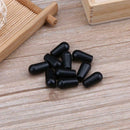 10pcs 4mm Plastic Guitar Toggle Switch Tip for LP Electric Guitar(Black)