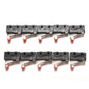 10x KW12-3 125-250V Micro Limit Switch Roller Arm Subminiature SPDT Snap FT