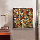 5D DIY Full Drill Diamond Painting Tree Cross Stitch Mosaic Craft Kit Decor