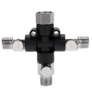 3 Way Airbrush Air Hose Manifold Splitter Airbrush Accessories Multi Use Wi