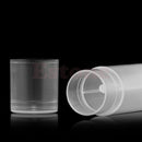 5pcs 5mL Clear Black White Empty Lipstick Lip Balm Container / Case Tube + Caps