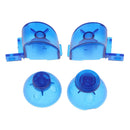Replacement ABXYZ Buttons + Thumbsticks D-pad Mod Set for Nintendo NGC Blue