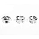 3Pcs Bathroom Basin Sink Overflow Covers Trim Replacement Superb Quality Kits