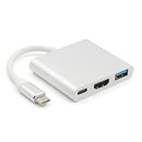 USB 3.1 Type C to 4K HDMI USB 3.0 USB C Adapter for MacBook Laptop Phone A