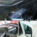 2Pcs Clear Car Rear View Side Mirror Visor Rain Board Eyebrow Guard Accessories