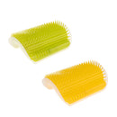 2-pack Pet Dog Cat Kitten Self Groomer Grooming Brush w/ Catnip Eco-friendly