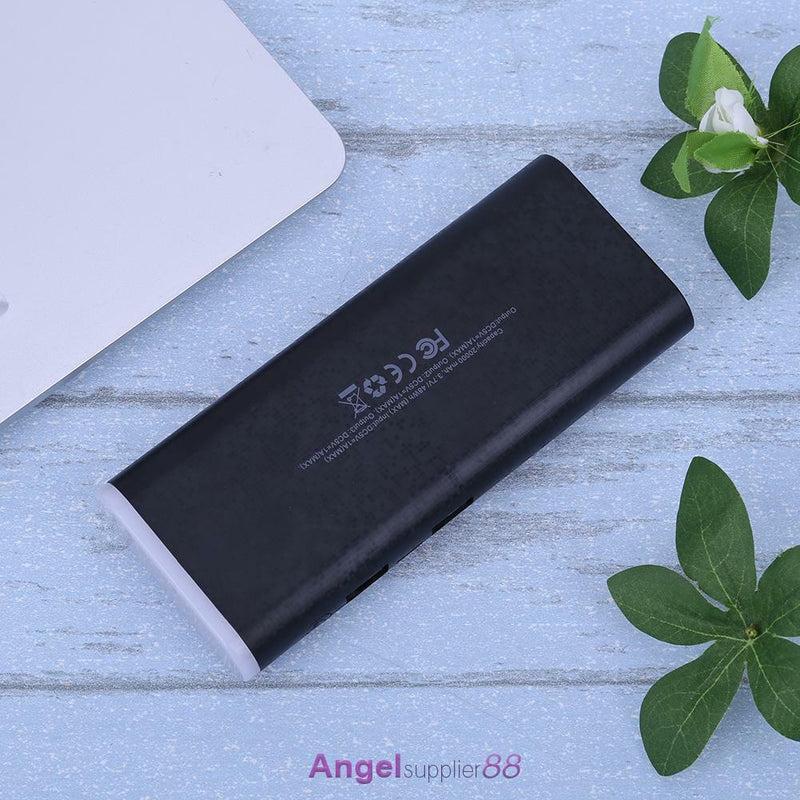 Mini Plastic 5 X 18650 Batteries Power Supply Power Bank DIY Box(Black)