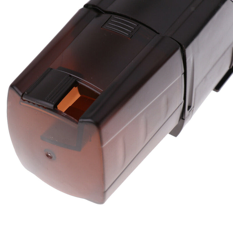 Black Fish Tank Fish Feeder Dispenser Automatic Fish Food Feeder Battery,