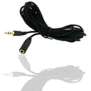 1/8" 10ft 3.5mm Stereo Audio Aux Headphone Extension Cord-Male Cable Female N2K9