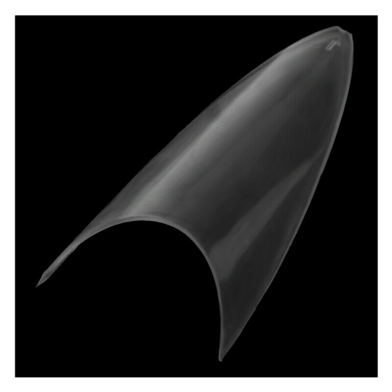 Vip Beauty Shop 500 Clear Sharp Ending Stiletto Acrylic False Nail Art Tips J9Q4