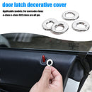 For Mercedes Benz E C GLC Class Car Styling Aluminum Door Pin Cover Trim 4pcs
