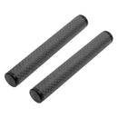 Lovoski 2pcs 15mm Carbon Fiber Rod (10cm 4inch) for DSLR Rig Support System