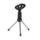 Universal Desktop Microphone Stand,  Portable Adjustable Foldable Desk MIC
