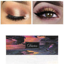 12Color Beauty Glazed Pressed Palette Glitter Eyeshadow Matte Makeup Waterp A3N2