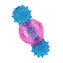 Pet Dog Feeding Barbell Food Leaking Dogs Training Playing Toys Great Gifts