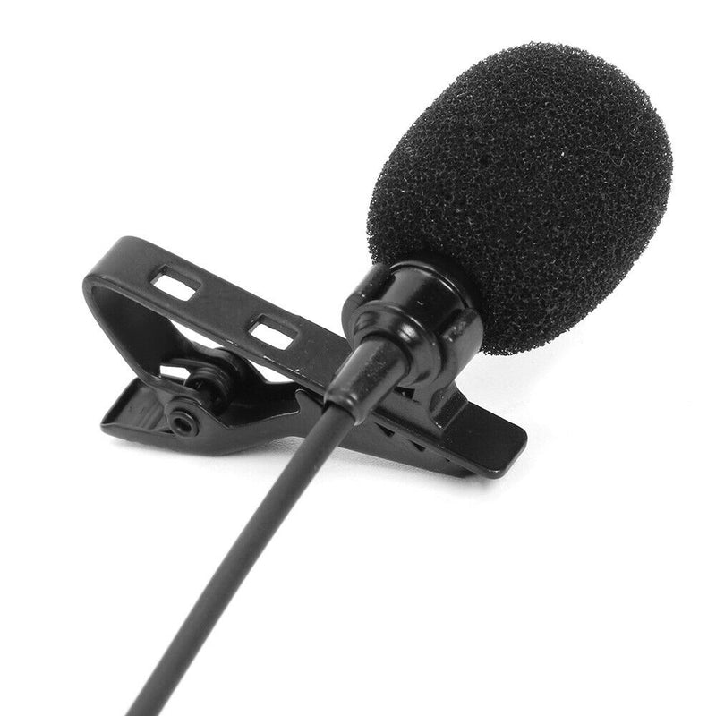 USB Type C Mini Lavalier Microphone Omnidirectional Lapel Clip Mic with Bag A