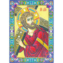5D DIY Special Shaped Diamond Painting God Cross Stitch Kit Home Wall Decor