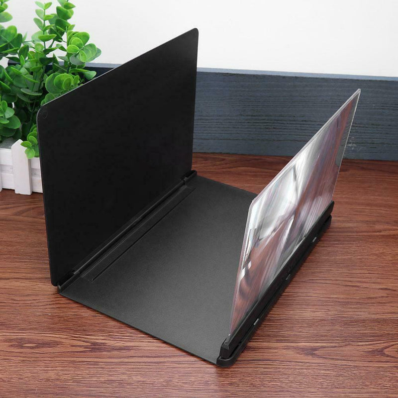Stereoscopic Folding Cell Phone Screen Magnifier Mobile Display Amplifier Stand