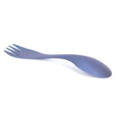 Outdoor Camping Picnic Titanium Spoon Tableware Titanium Fork Ultralight Spork&j